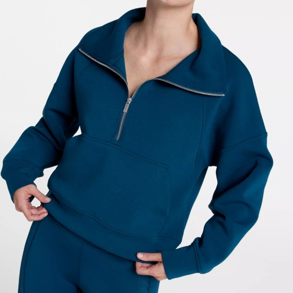 Calia 1/4 Zip Scuba Pullover